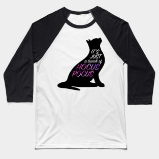 Hocus Pocus - Halloween Cat Baseball T-Shirt